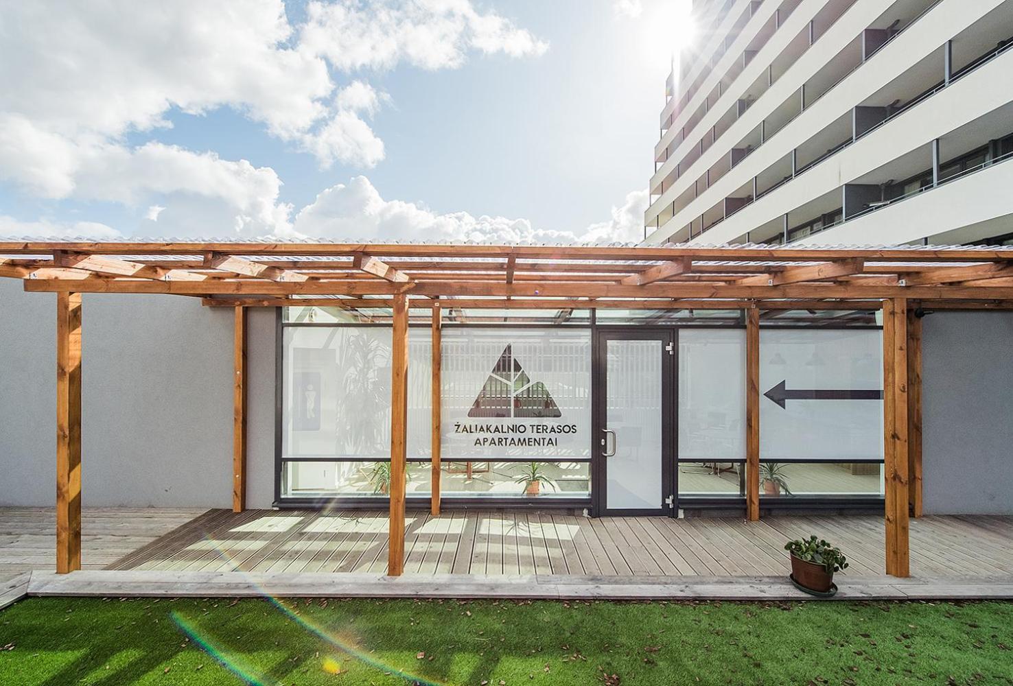 Zaliakalnio Terasos Apartamentai 2 Каунас Екстер'єр фото